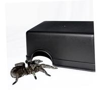 WEKAMOS Reptile Hide Cave Large Natural Material Fish Tank Decoration Safe Hiding Place for Reptiles Amphibians Terrarium Ornament