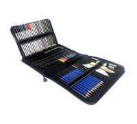 WEKAMOS Set Crayons de Dessin pour Artiste et Résistantes Crayons Sketch pour Ombres et Mélanges Faciles Coffret Complet pour Étudiants et Dessinateurs