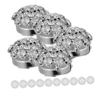 WEKAMOS Set de Boutons de Manchette et Strass Accessoires Élégants pour Chemise de Smoking Kit de Remplacement pour Tenue Formelle et Mariages