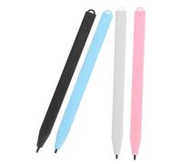 WEKAMOS Stylet en Plastique Léger 4 Pièces pour Carte D'écriture LCD Compatible Tablette Graphique et Tableau Électronique pour Garçon et Filles en Classe ou Camps D'été