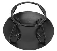 WEKAMOS Support de Casserole en Fonte Vintage Support de Manique en Fer Robuste Grille de Brûleur Cuisine pour Chaudron et Ustensiles de Cuisson Accessoire Pratique pour Bureau et Cuisson