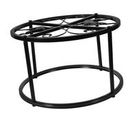 WEKAMOS Support Métallique pour Distributeur De Nourriture Et Eau pour Poules Support Résistant Design Compact pour Élever des Volatiles Votre Poulailler