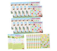 WEKAMOS Tableau de Propreté Garçon Fille avec Autocollants de Récompense pour Apprentissage Pot Stickers Ludiques pour Habitudes de Toilette des Tout Petits Durables pour Entraînement