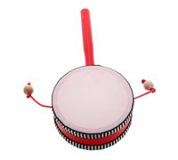 WEKAMOS Tambour à Main pour Garçon Fille Percussion Traditionnelle Chinoise Instrument Musical Sûr pour Tout Petits Hochet Éducatif pour Maternelle