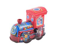 WEKAMOS Train Mécanique à Remonter pour Garçon Fille Locomotive Vintage Colorée Garçon Fille sans Pile Cadeau et Portable Collection et Jeu Amical