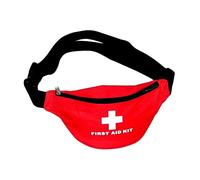 WEKAMOS Trousse De Secours Portable Étanche Rouge Taille Compacte Ceinture Pour Utilisation Extérieure Activités Plein Air Kayak Navigation