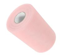 WEKAMOS Tulle Décoratif Rouleau Ruban Maille pour Décoration Mariage DIY Fabrication de Jupes et Accessoires Couleur Rose