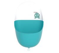 WEKAMOS Urinoir D'entraînement Garçon en Pp Vert Motif Dinosaure, Pot Debout pour Bébé Crochet et Bouchon, Pot D'apprentissage Solide pour Salle de Bain Garçon et Filles