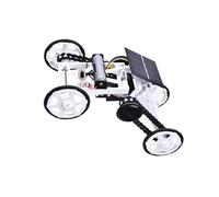 WEKAMOS Voiture Solaire Quatre Roues Motorisée DIY Voiture Escalade Éducative Stem pour Garçon Fille avec Châssis et Montage Technique