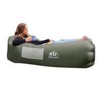 WEKAPO Chaise Longue Gonflable - Accessoires de Camping et de Plage, canapé Gonflable Portable pour la randonnée, la pelouse, Les Films d'intérieur/extérieur et Les Festivals de Musique. Hamac