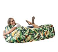 WEKAPO Chaise longue gonflable - Accessoires de camping et de plage, canapé gonflable portable pour la randonnée, la pelouse, les films d'intérieur/extérieur, les festivals de musique, léger et facile