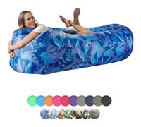 WEKAPO Chaise longue gonflable - Accessoires de camping et de plage, canapé gonflable portable pour la randonnée, la pelouse, les films d'intérieur/extérieur, les festivals de musique, léger et facile