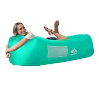 WEKAPO Chaise longue gonflable, accessoires de camping, plage, canapé portable, randonnée, pelouse, films d'intérieur/extérieur, festivals de musique. Hamac gonflable léger et facile à installer