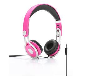 WeKids Casque Filaire pour Enfants avec Régulateur et Limitateur de Volume 85dB pour Enfants avec Microphone, Ecouteurs Pliables Stéréo pour Enfants