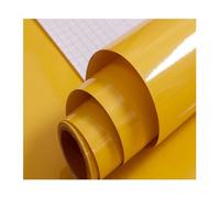 WEKONUMEX Autocollants muraux résistants à l'huile, Film PVC Multicolore for armoires de Cuisine, comptoirs, Bureaux, salles de Bain, Murs, Plusieurs Tailles(Flash Point Yellow,10m x 40cm)
