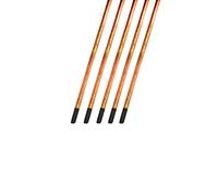 WEKONUMEX Baguettes de gougeage à l'arc au Carbone, Baguettes de gougeage à l'arc en Carbone, électrodes cuivrées, Paquet de 5, Tailles Multiples(4mm)