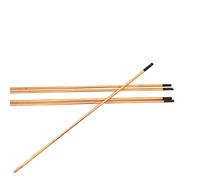 WEKONUMEX Baguettes de gougeage à l'arc au Carbone, Baguettes de gougeage en Carbone cuivré, 4-12 mm, Paquet de 10(10pcs,7mm)