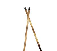 WEKONUMEX Baguettes de gougeage à l'arc au Carbone, Électrodes de gougeage à l'arc en Carbone revêtues de cuivre, Disponibles en Plusieurs Tailles(2pcs,5x18x355mm)