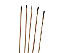 WEKONUMEX Baguettes de gougeage à l'arc au Carbone, Tiges de gougeage en Carbone cuivrées de 355 mm, Paquet de 5, Tailles Multiples(4mm)