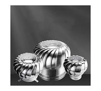 WEKONUMEX Capot de cheminée Rotatif, Capot de cheminée Rotatif en Acier Inoxydable, Capuchon de Ventilateur de Turbine, Plusieurs Tailles(160mm/6.3in)