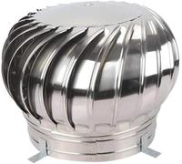 WEKONUMEX Capot de cheminée Rotatif, Tailles Multiples tournantes d'acier Inoxydable de Chapeau de Capot de cheminée for des cheminées et des évents(100mm/3.9Inch)