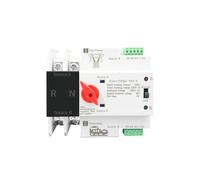 WEKONUMEX Commutateur de Transfert Automatique, Commutateur de Transfert Automatique à Double Alimentation, ininterrompu, 2P 110 V/220 V/230 V, 63 A/100 A/125 A(63a,110V)