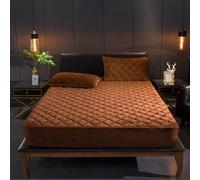 WEKONUMEX Draps-Housses en Flanelle, Drap-Housse en Flanelle avec élastique et Poches Profondes, Plusieurs Tailles(Jnh-3,150x190+25cm)