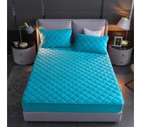 WEKONUMEX Draps-Housses en Flanelle, Drap-Housse en Flanelle avec élastique et Poches Profondes, Plusieurs Tailles(Jnh-8,150x190+35cm)