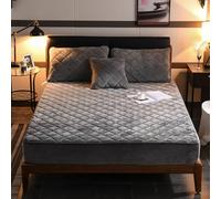 WEKONUMEX Draps-Housses en Flanelle, Drap-Housse en Flanelle avec élastique et Poches Profondes, Plusieurs Tailles(Jnh-1,180x220+35cm)