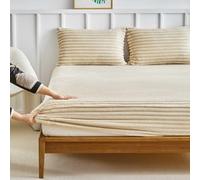 WEKONUMEX Draps-Housses en Flanelle, Drap-Housse en Flanelle de Coton Multicolore, Plusieurs Tailles(Jnh-4,90x200+25cm)