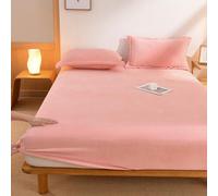 WEKONUMEX Draps-Housses en Flanelle, Drap-Housse en Flanelle Multicolore, Plusieurs Tailles(A,120x200CM)