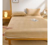 WEKONUMEX Draps-Housses en Flanelle, Drap-Housse en Flanelle Multicolore, Plusieurs Tailles(G,90x200CM)