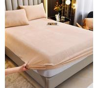 WEKONUMEX Draps-Housses en Flanelle, Ensemble Drap-Housse et taie d'oreiller en Flanelle, élastique, Poches Profondes, Plusieurs Tailles(JN-5,50x75cm/2pcs)