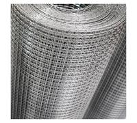 WEKONUMEX Grillage pour rongeurs, Toile métallique, Rouleau de Mailles en Acier Inoxydable argenté 10 x 10 mm, Plusieurs Tailles(1x10m)