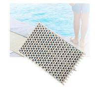 WEKONUMEX Grille de débordement de vidange de Piscine en Plastique, Grille de gouttière à Boucle de chaîne, Plusieurs Tailles for Salle de Bains, Ferme intérieure(25x100CM/5pieces)