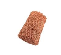 WEKONUMEX Maille métallique en cuivre Pur, Fil filtrant tissé en cuivre Pur de qualité Alimentaire, 100 mm, 4 Fils, 0,5-10 m, for Distillation sanitaire(9 Meters)