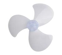 WEKONUMEX Pale de Ventilateur de Remplacement, Pale de Ventilateur de 16 Pouces à Trois Lames avec Cache-écrou Blanc, Paquet de 1(White-Fan Blade)