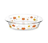 WEKONUMEX Plaques à Lasagne, Plat de Cuisson en Verre trempé, Compatible Four, Micro-Ondes, congélateur, Lave-Vaisselle, 26 x 18 x 6,6 cm