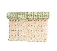 WEKONUMEX Rouleau de haie Artificielle, Écran de Lierre Artificiel Multicolore, Plusieurs Tailles(1 * 3m to Champagne)