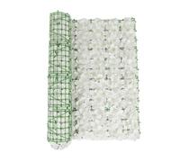 WEKONUMEX Rouleau de haie Artificielle, Écran de Lierre Artificiel Multicolore, Plusieurs Tailles(White 1 * 3m)