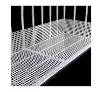 WEKONUMEX Tôle perforée métallique, Tailles Multiples perforées de Maille de la Feuille 0.8mm épaisse 1-10mm de Maille de l'acier Inoxydable 304(1mm Mesh,40x40cm)