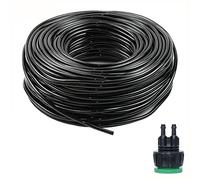 WEKONUMEX Tuyau de Micro-Irrigation, Tube d'irrigation Micro Goutte à Goutte PVC 4 mm x 7 mm 5-100 m(Spl11 065 70m)