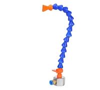 WEKONUMEX Tuyau flexible de refroidissement pour eau et huile, tuyau de liquide de refroidissement avec base magnétique pour machine à tour, tube simple/double, plusieurs tailles (tube simple, buse
