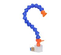 WEKONUMEX Tuyau flexible pour eau et huile de refroidissement, base magnétique, flexible et réglable, tailles simple/double (tube simple, buse plate de 30 cm)