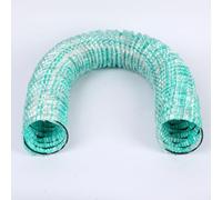 WEKONUMEX Tuyaux ondulés perforés industriels, Kit de Tuyau de Drainage Vert Extra Long, ondulé Commercial(L 6.5m/21.3ft)