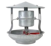 WEKONUMEX Ventilateur d'extraction de cheminée, Ventilateur de cheminée et tirage - Ventilateur d'extraction for cheminée, améliore la Circulation d'air et l'efficacité(60w)