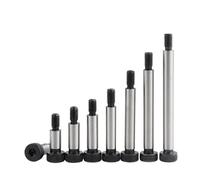 WEKONUMEX Vis Boulon, Vis à épaulement M5-M10, diamètre d'épaulement 6-12 mm, tête cylindrique à Six pans Creux, boulons en Acier allié de Grade 12.9(50mm,M6 Shoulder dia 8mm)