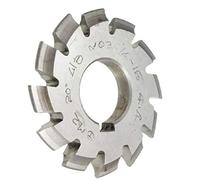WEKOW 1 Pièces Module 2 Diamètre 22mm 20 Degrés # 1-8 HSS Involute Gear Fraise (#2)