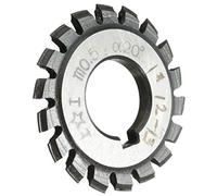 WEKOW 1PCS Module 0.5 PA20 Alésage 16mm # 1-8 HSS Involute Gear Fraise (#1)