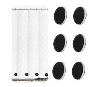 Wekuw 6 Pièces Aimant pour Poids de Rideau Magnétique Poids pour Magnétiques Plomb Convient aux Rideau de Douche, Nappes, Tableaux Blancs Magnétiques (Noir)